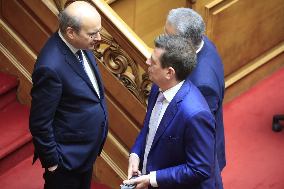 Κωστής Χατζηδάκης και Δημήτρης Καιρίδης