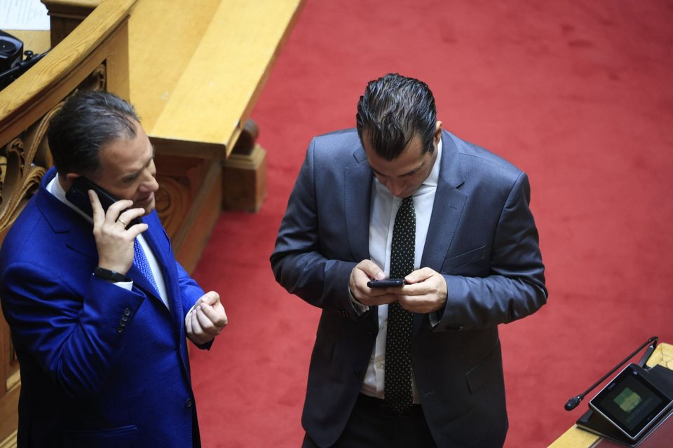 Αδωνις Γεωργιάδης και Θάνος Πλεύρης