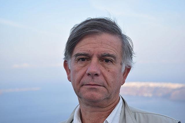 Ο δρ Γιώργος Βουγιουκαλάκης, ηφαιστειολόγος, μέλος της Επιστημονικής Επιτροπής Παρακολούθησης Ελληνικού Ηφαιστειακού Τόξου