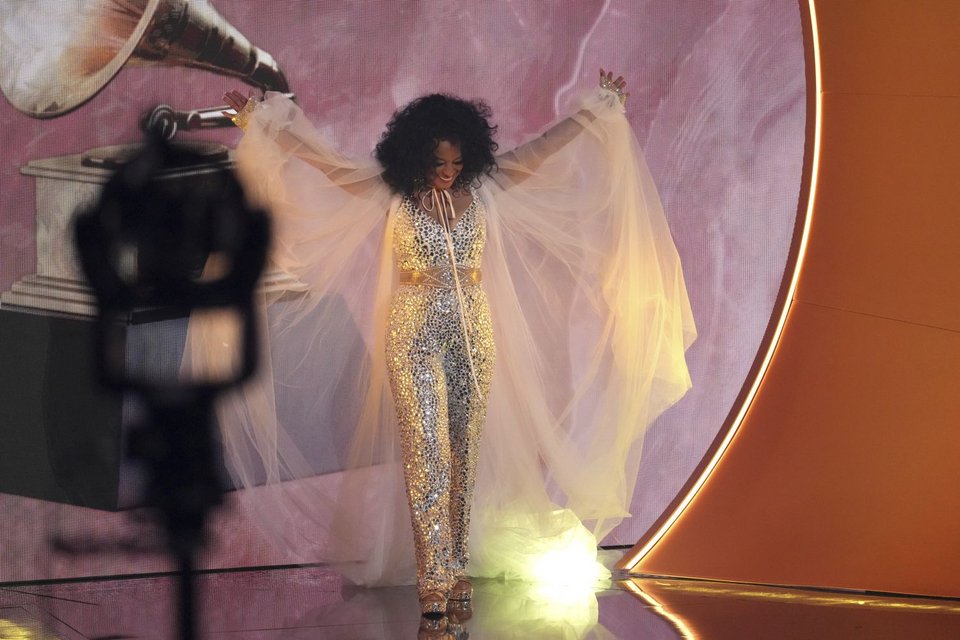 Στην βραδιά τραγούδησε και η Diana Ross