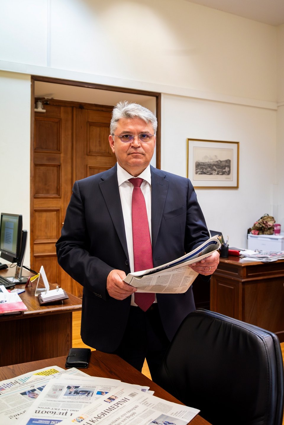 Ο πρόεδρος της «Νίκης», Δημήτρης Νατσιός