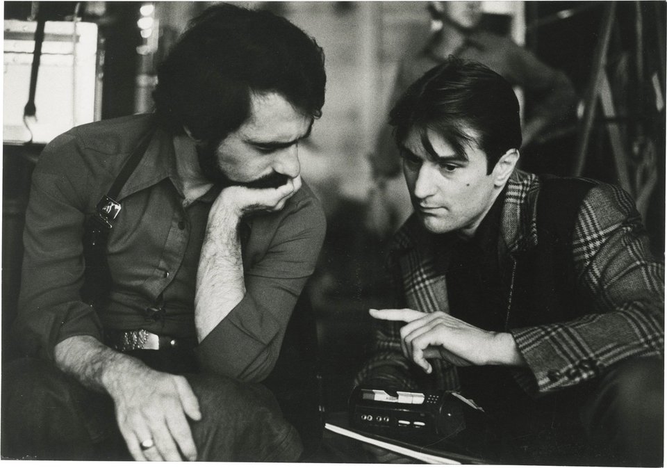 Σκορσέζε και Ντε Νίρο στα γυρίσματα του «New York, New York» [1977] / IMDB 