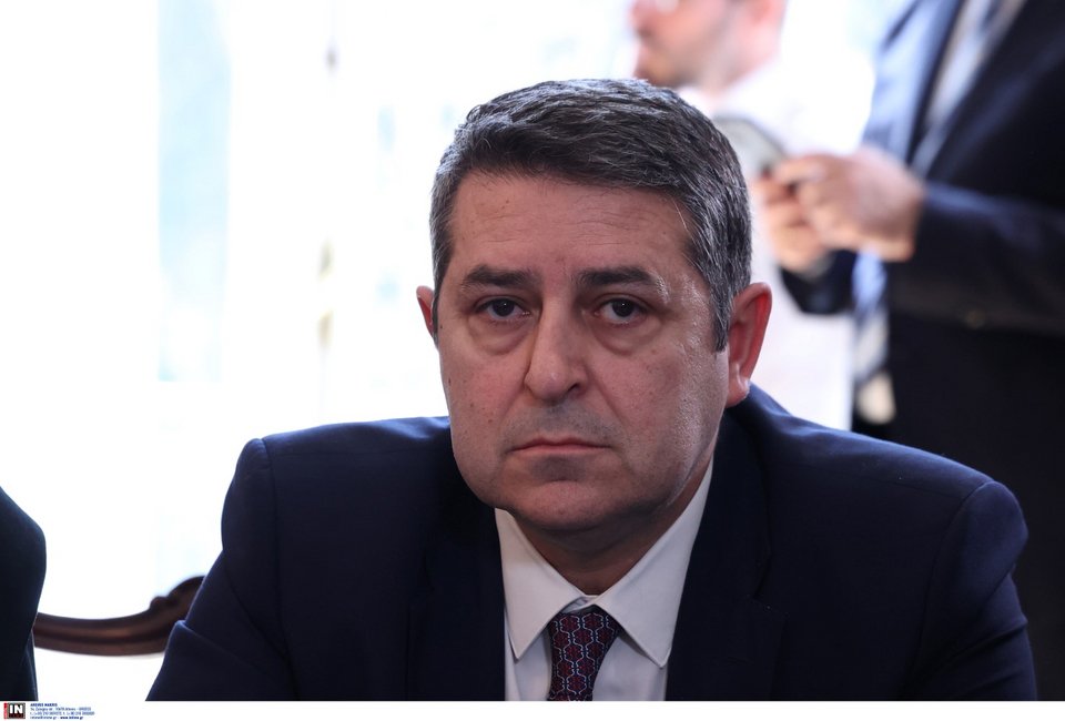 Ο υφυπουργός παρά τω Πρωθυπουργώ Γιώργος Μυλωνάκης