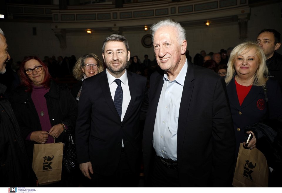 Νίκος Ανδρουλάκης και Κώστας Σκανδαλίδης