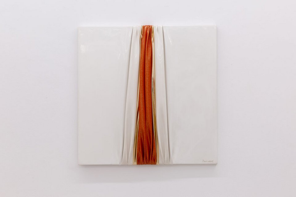 Kostas Paniaras, The Morning, 1983, vinyl sheets, 60 x 60 cm