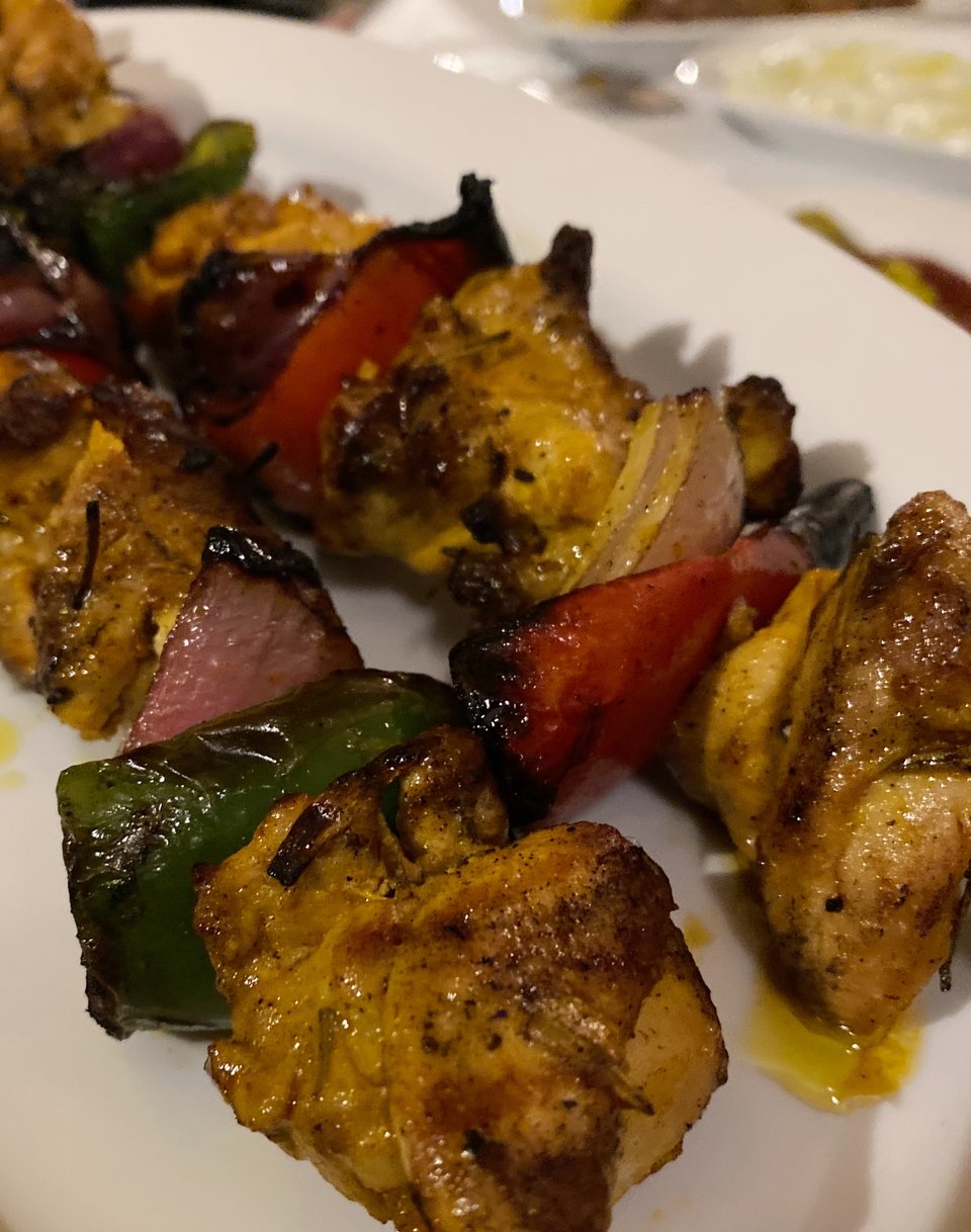 Κοντοσούβλι κοτόπουλο