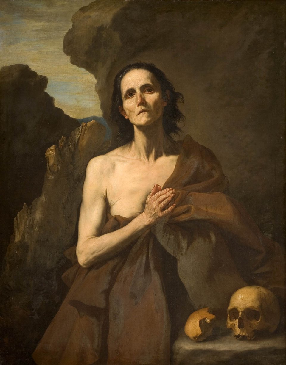 Αγία Μαρία η Αιγυπτία (1641) του Jusepe de Ribera / WIKIPEDIA