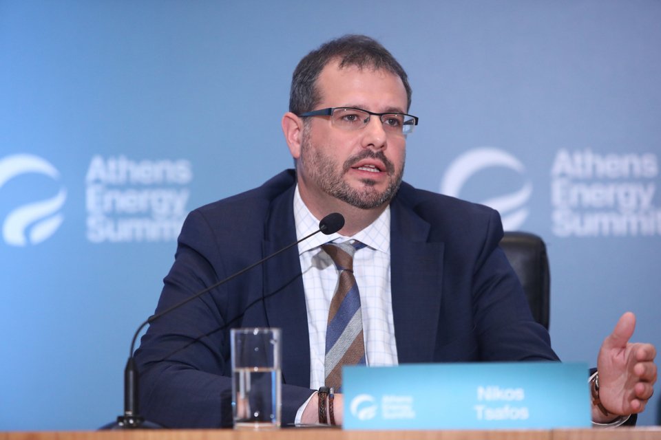 Ο νέος υφυπουργός αρμόδιος για την Ενέργεια, Νίκος Τσάφος / Eurokinissi