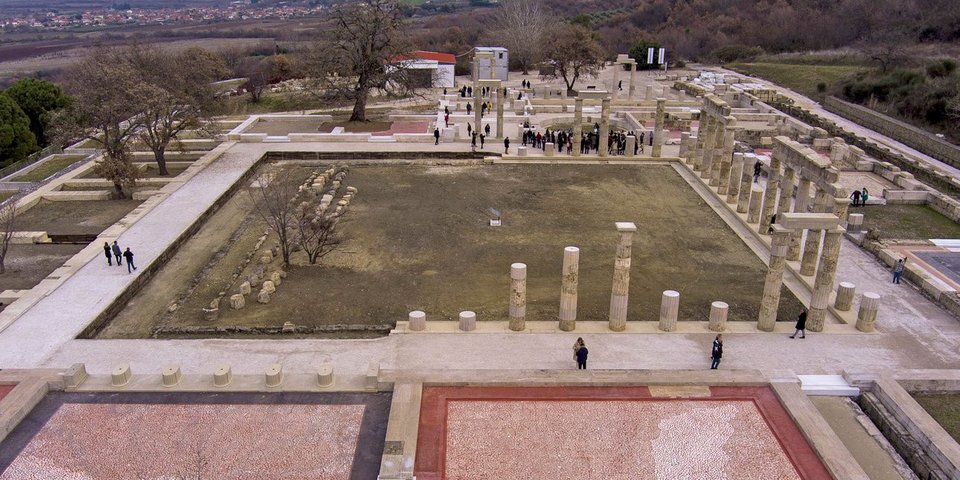 Το ανάκτορο των Αιγών στη Βεργίνα