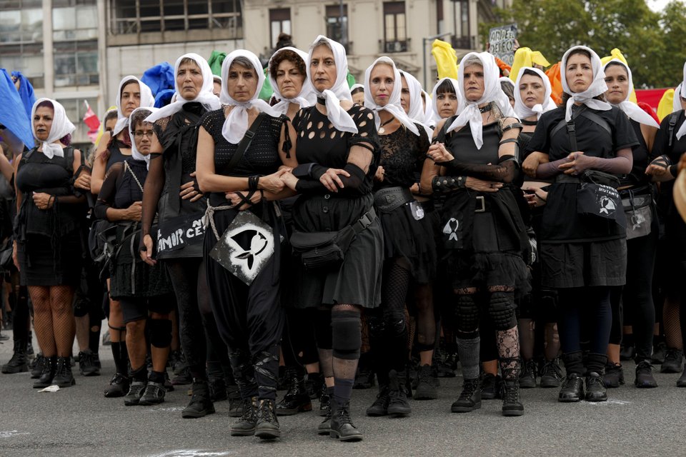 Οι Γιαγιάδες της Πλατείας Μαΐου / Φωτογραφία AP