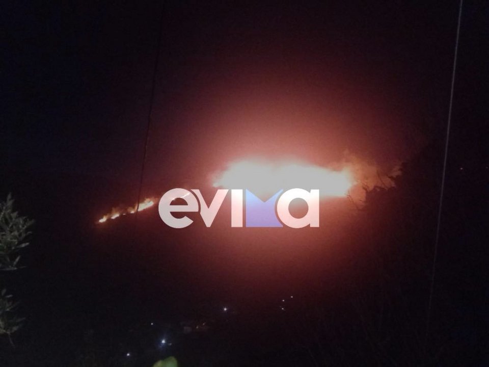 Εύβοια: Φωτιά στην Κάρυστο / evima.gr