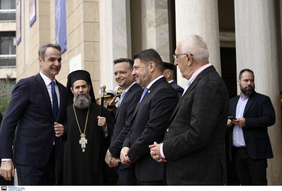 Κυριάκος Μητσοτάκης, Νικήτας Κακλαμάνης, Νίκος Χαρδαλιάς, Χαρης Δούκας