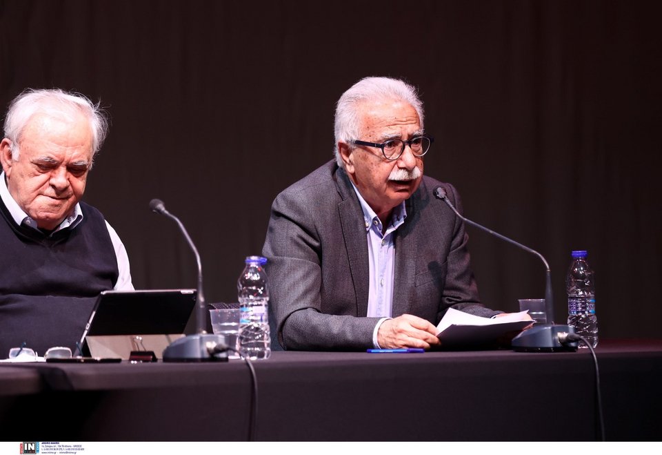 Ο Γ. Δραγασάκης με τον Κ. Γαβρόγλου -Φωτογραφία: Intimenews/ΑΝΤΩΝΙΑΔΗ ΘΩΜΑΪΣ