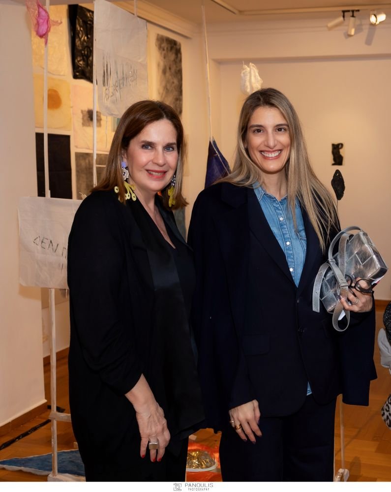 Τατιάνα Σπινάρη (διευθύντρια της CITRONNE Gallery), Μαριλένα Κουτσούκου Καλλιτσαντζη
