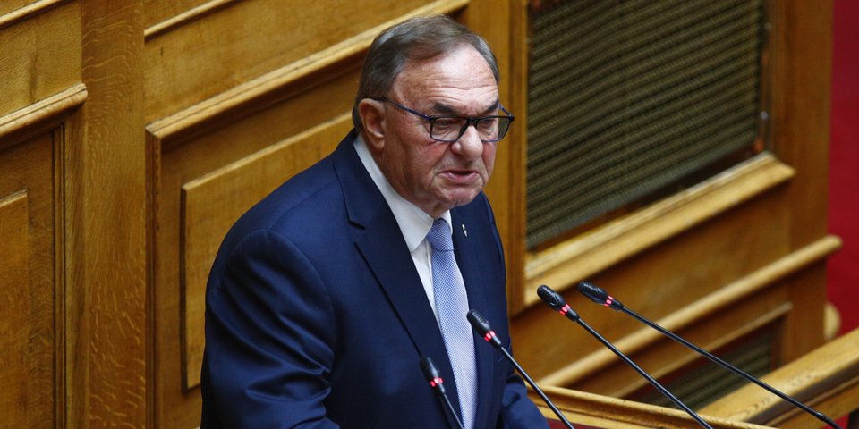 Ο βουλευτής της ΝΔ Δημήτρης Καλογερόπουλος -Φωτογραφία: Eurokinissi