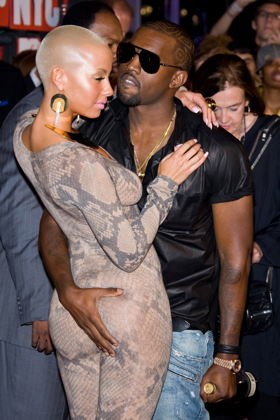 Ο Κάνιε Γουέστ με την Άμπερ Ρόουζ