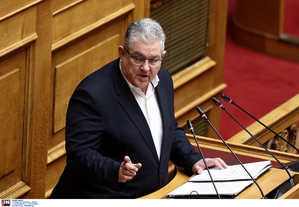 Ο γενικός γραμματέας του ΚΚΕ, Δημήτρης Κουτσούμπας / Φωτογραφία: Intimenews/ΒΛΑΣΣΟΠΟΥΛΟΥ ΙΣΜΗΝΗ