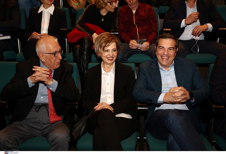 Ο ΠτΒ Νικήτας Κακλαμάνης, η Όλγα Γεροβασίλη και ο Αλέξης Τσίπρας -Φωτογραφία: Intimenews/ΑΝΤΩΝΙΑΔΗ ΘΩΜΑΪΣ