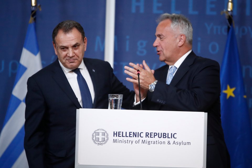 Νίκος Παναγιωτόπουλος και Μάκης Βορίδης