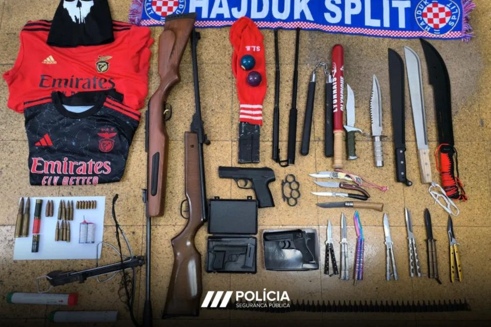 Τα ευρήματα των αστυνομικών αρχών της Πορτογαλίας