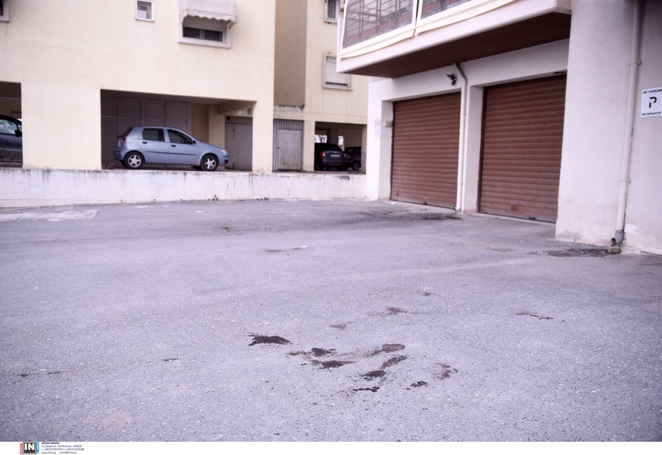 Η πολυκατοικία στη Σίνδο όπου έγινε η γυναικοκτονία / Φωτογραφία: INTIME