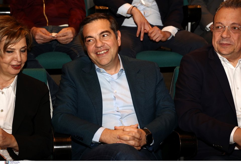 Όλγα Γεροβασίλη, Αλέξης Τσίπρας, Σωκράτης Φάμελλος -Φωτογραφία: Intimenews/ΑΝΤΩΝΙΑΔΗ ΘΩΜΑΪΣ