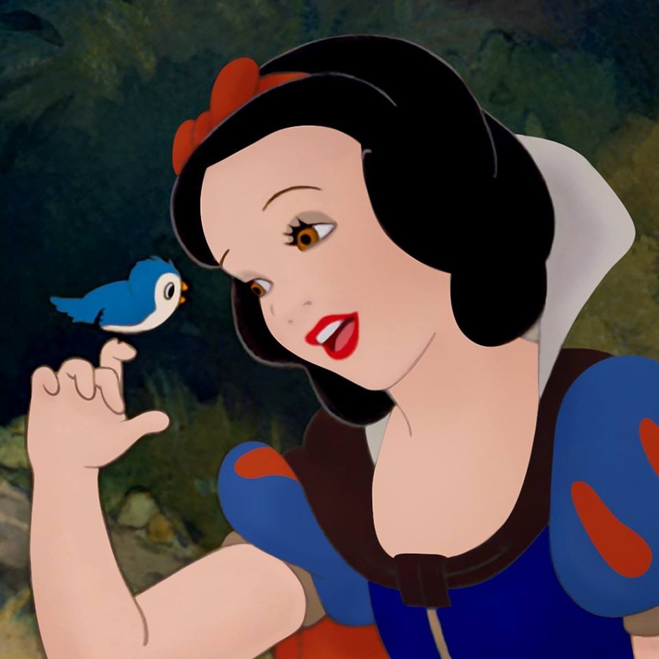 Η Χιονάτη στην ταινία της Disney το 1937