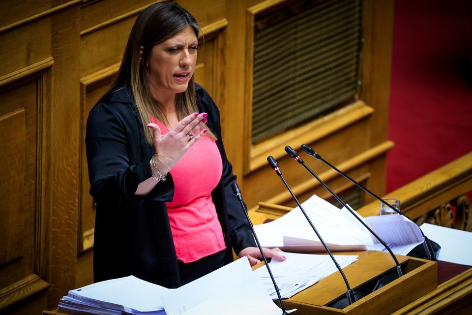 Η πρόεδρος της Πλεύσης Ελευθερίας, Ζωή Κωνσταντοπούλου / Φωτογραφία: Intimenews/ΒΛΑΣΣΟΠΟΥΛΟΥ ΙΣΜΗΝΗ