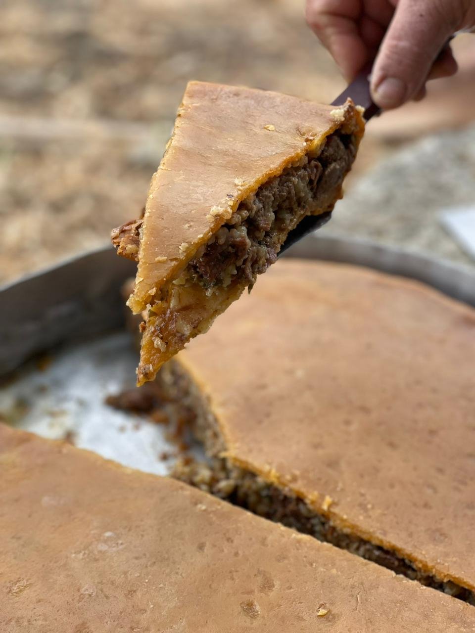 Η παραδοαιακή κρεατόπιτα της Κεφαλονιάς. 