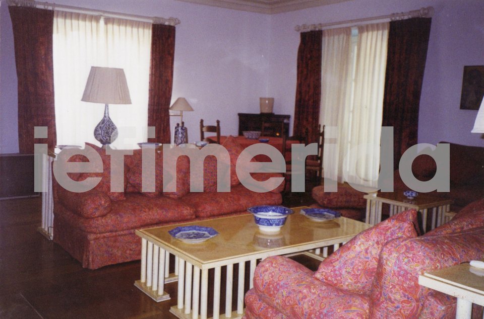 Σε αυτό το σαλόνι υποδεχόταν η Χριστίνα Ωνάση τους φίλους της τον χειμώνα στον Σκορπιό