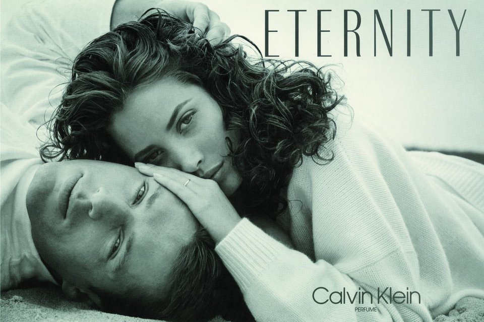 Η Christy Turlington είναι το πρόσωπο του Eternity, του αρώματος του Calvin Klein, από το λανσάρισμά του το 1988, όταν ήταν 19 ετών / WIKIPEDIA
