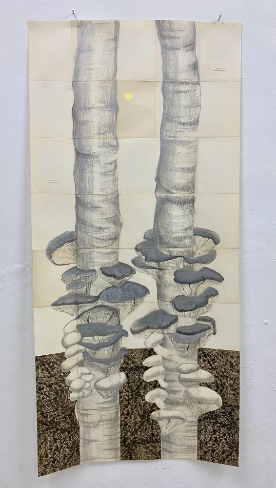 H CITRONNE Gallery μεταμορφώνεται με τη ζωγραφική και γλυπτική εγκατάσταση της Χριστίνας Μήτρεντσε σε ένα ιδιότυπο δασικό περιβάλλον, όπου οι επισκέπτες καλούνται να εισέλθουν