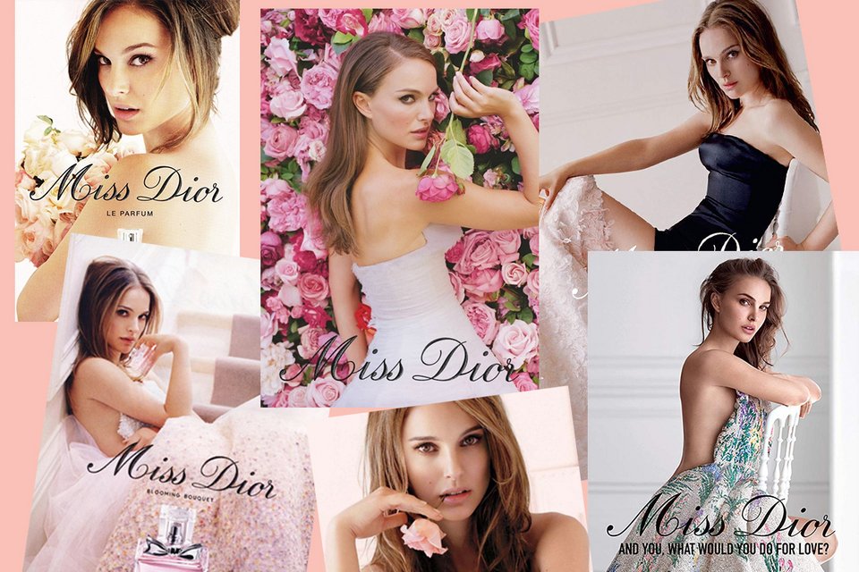 Η Natalie Portman είναι το πρόσωπο του αρώματος Miss Dior από το 2011 / WIKIPEDIA