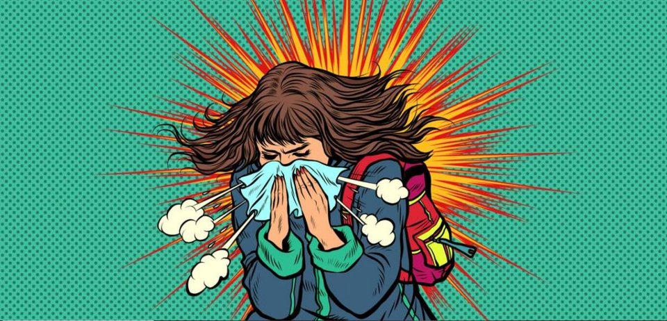 Tο κλειδί για την ένταση του φτερνίσματος βρίσκεται στη δομή του αναπνευστικού μας συστήματος / SHUTTERSTOCK 