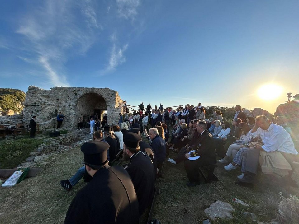 Τελετή εγκαινίων του Κάστρου Σκιάθου