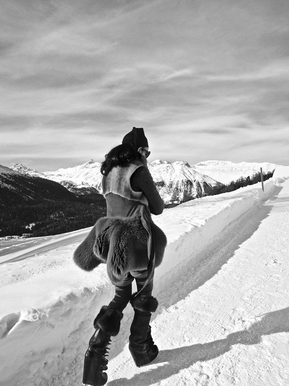 HUN, ST MORITZ, 2013 © RICK OWENS