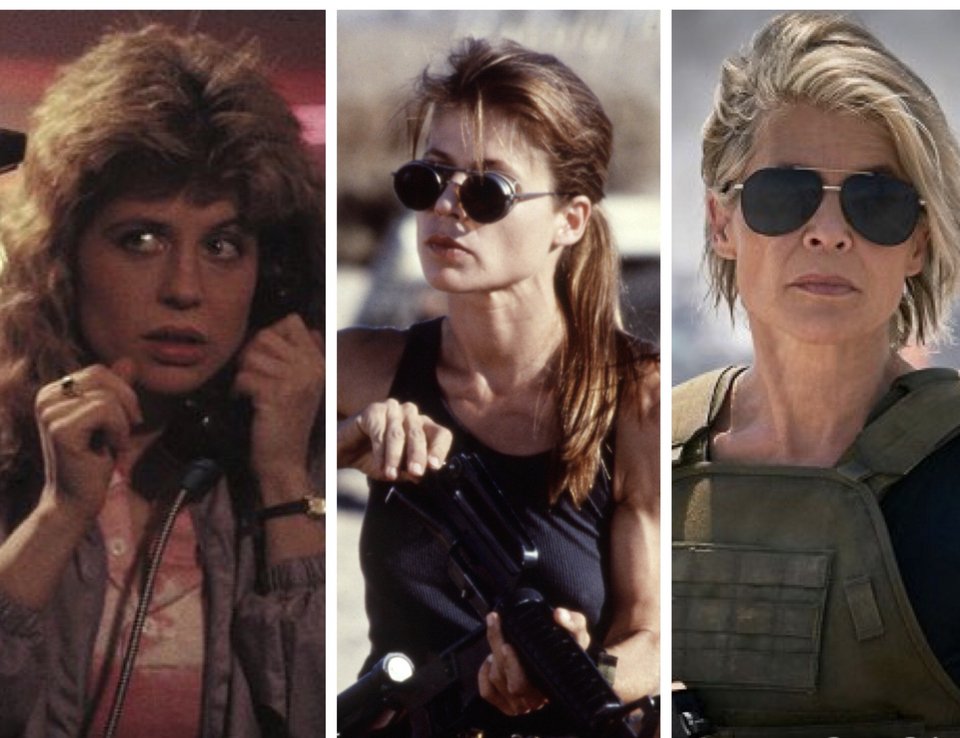 Η Sarah Connor της Linda Hamilton το 1984, το 1991 και το 2003 / IMDB