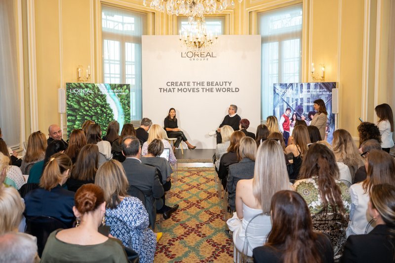 Νερίνα Κομιώτη, Γενική Διευθύντρια του ΣΔΕ & Αλέξης Επιθυμιάδης, Head of Media της L’Oréal Hellas