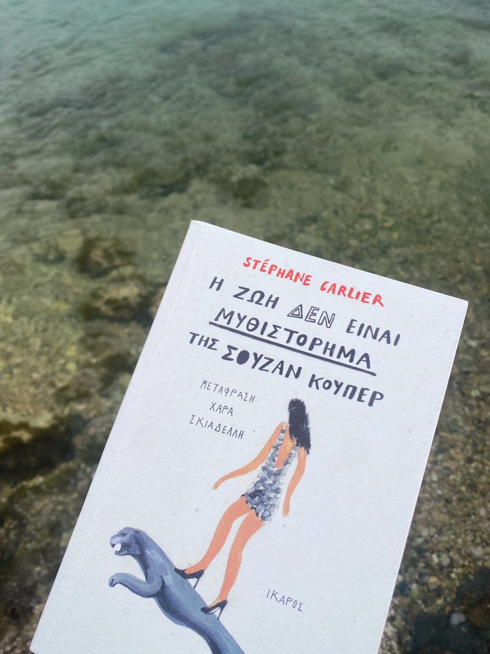 Η ζωή δεν είναι μυθιστόρημα της Σούζαν Κούπερ, Stéphane Carlier, εκδ. Ίκαρος / Φωτογραφία: Μάνος Λειβαδάρος/iefmerida