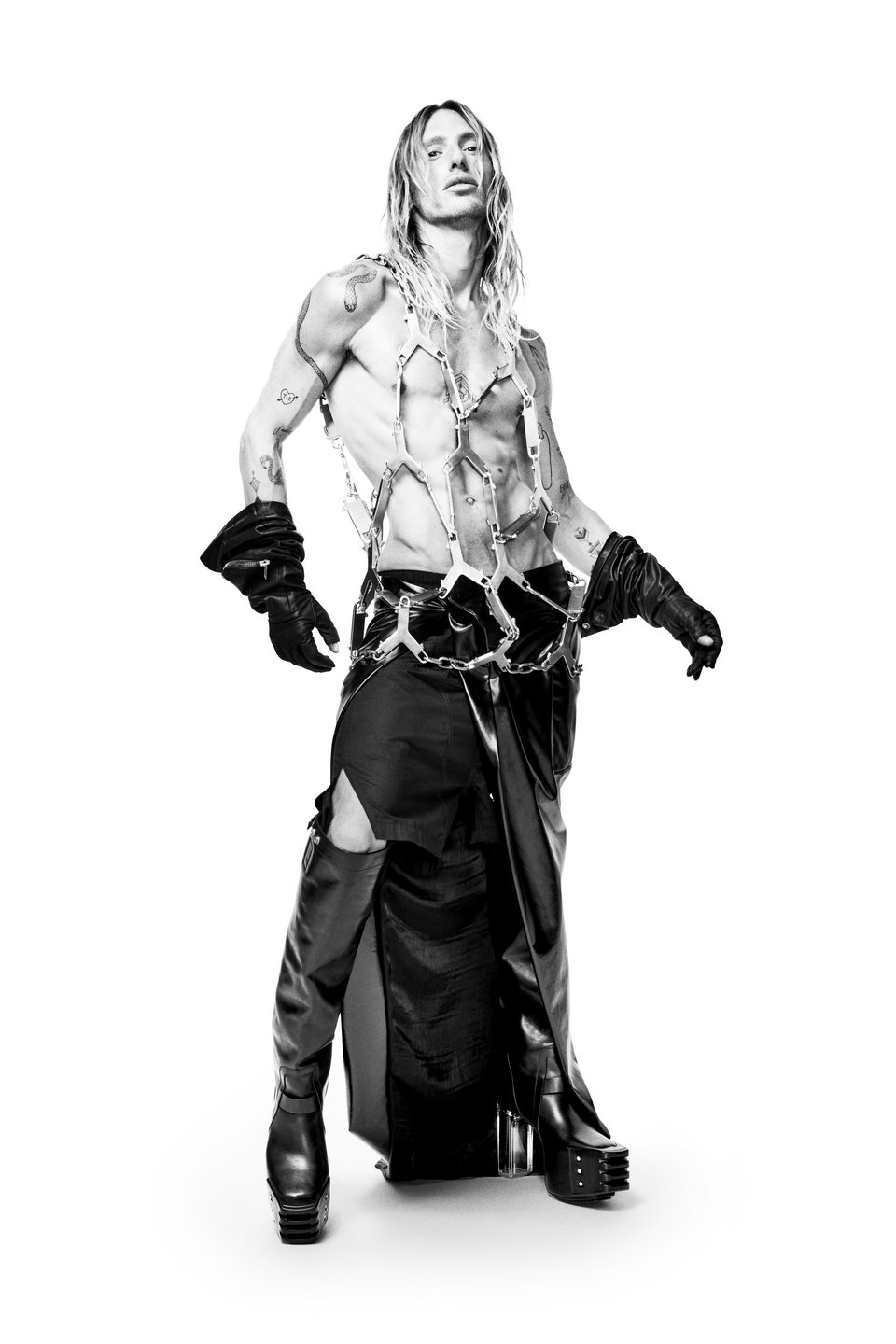 TYRONE, COLLECTION HOMMES STROBE AUTOMNE-HIVER 2022 © DANIELLE LEVITT