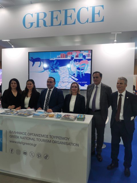 Η αντιπροσωπεία του ΕΟΤ στην Travel Expo Cyprus 2025