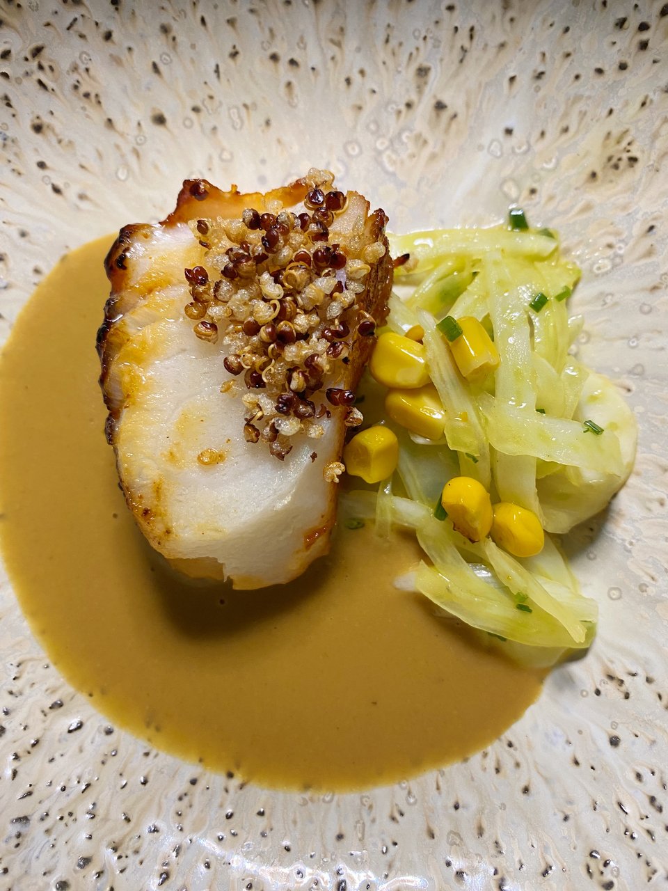 Χιλιανό λαβράκι με φινόκιο