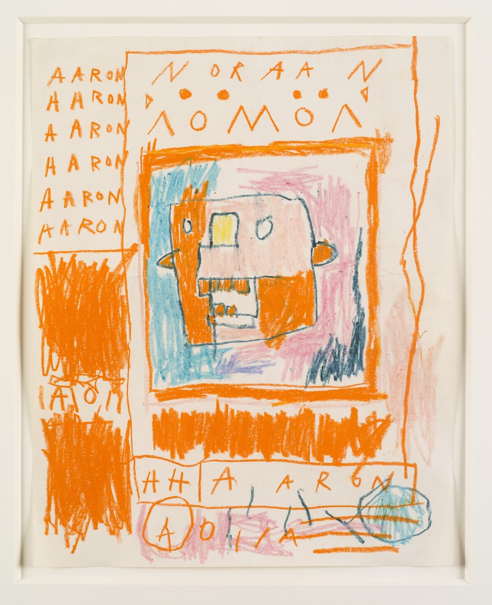 Jean-Michel BASQUIAT Untitled, 1981 Oilstick on paper 28 x 21,5 cm © Estate of Jean-Michel Basquiat. Licensed by Artestar, New York.