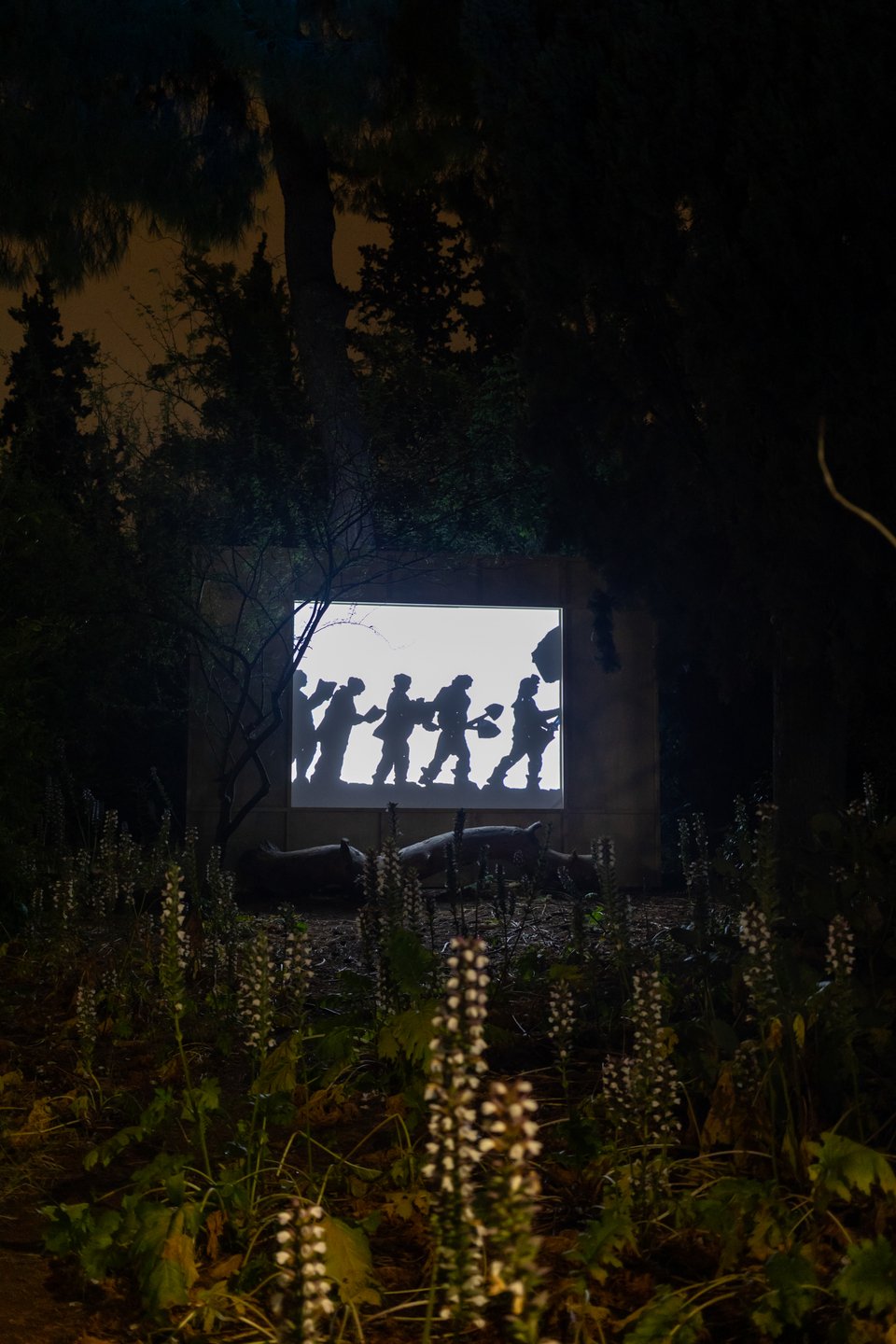 William Kentridge, Shadow Procession @Pinelopi_Gerasimou