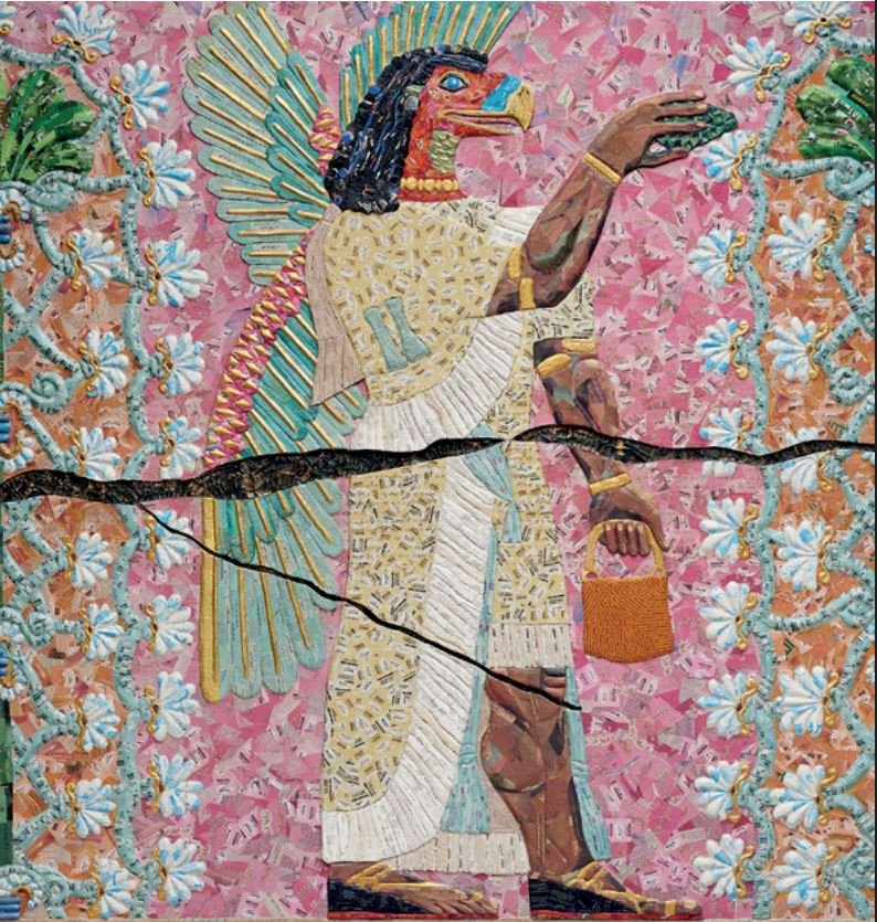 Το έργο EXIST που θα εκτεθεί στο Μουσείο Ακρόπολης(ROOM F, SECTION 1, PANEL 15, NORTHWEST PALACE OF NIMRUD), 2019