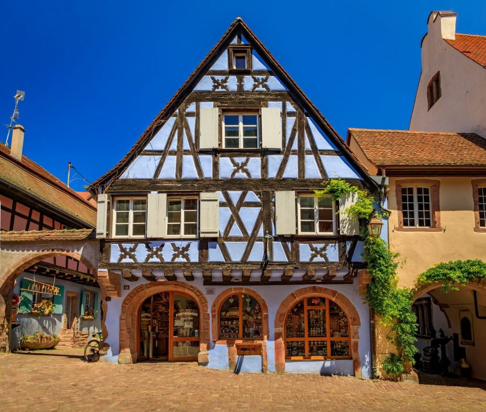 Riquewihr Αλσατία χωριό