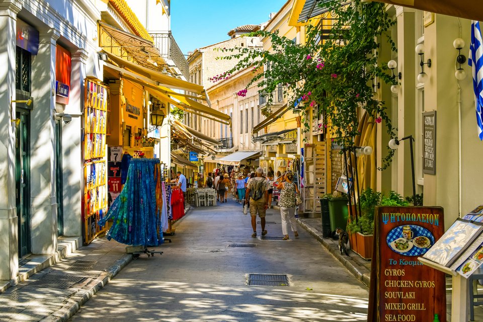Η Πλάκα στην Αθήνα