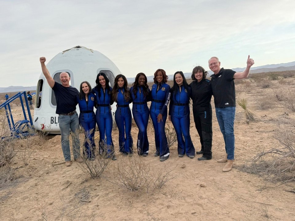 Το γυναικείο πλήρωμα του Blue Origin που πήγε στο διάστημα