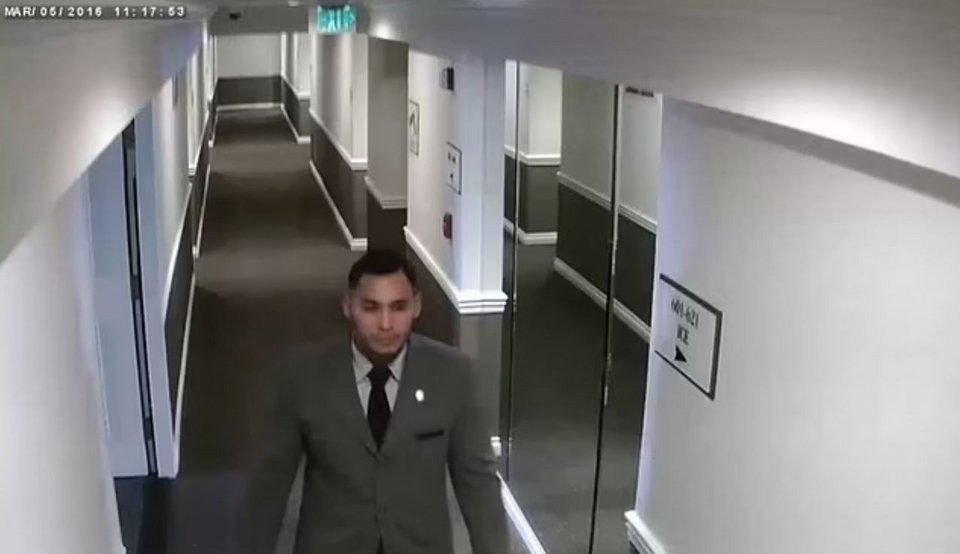Ο φρουρός ασφαλείας Ισραήλ Φλόρεζ