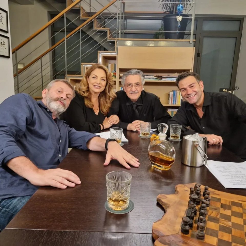 Ο Νίκος Γαλανός στα τελευταία του γυρίσματα στη «Γη της Ελιάς»
